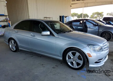 2011 Mercedes-Benz C 300 from USA, damaged, VIN WDDGF5EB4BA507846